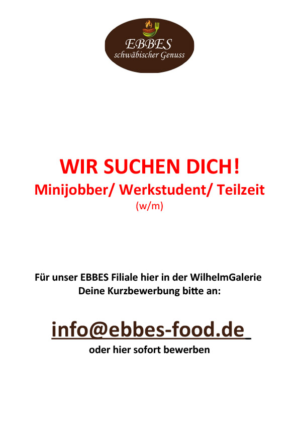 Jobangebot bei EBBES