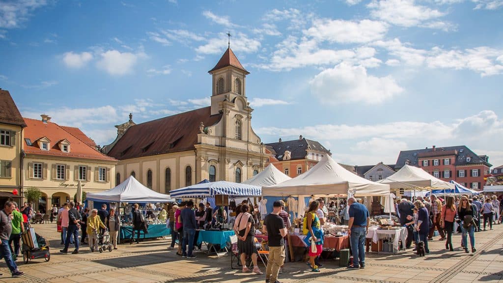 Bald ist wieder Marktplatzfest in Ludwigsburg